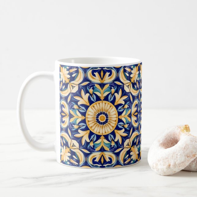 De Café uma caneca luxuosa (Com Donut)