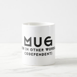 De Café Uma caneca para codependents