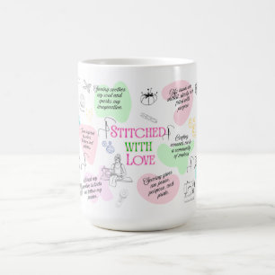 De Café Uma caneca para pessoas que são costureiras artesa