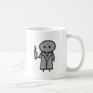 De Café Uma caneca pequena do cientista