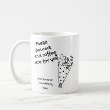 Uma caneca romântica para o seu amado