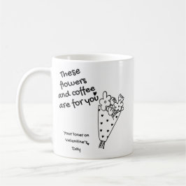 De Café Uma caneca romântica para o seu amado
