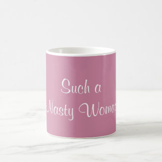 De Café Uma caneca tão desagradável da mulher