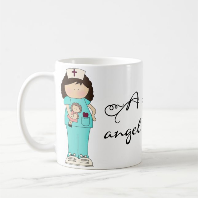 De Café Uma enfermeira é... Caneca (Esquerda)
