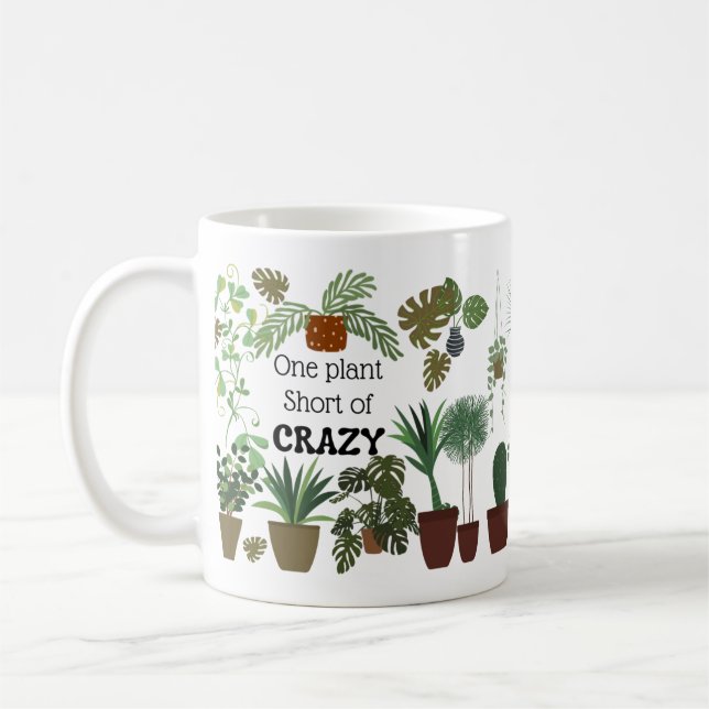 De Café Uma planta sem plantas estranhas amantes caneca (Esquerda)
