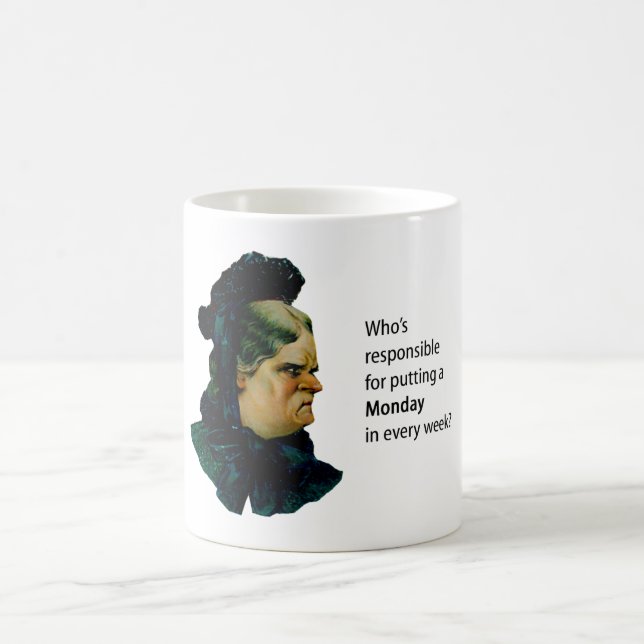De Café Uma segunda-feira em cada caneca da semana (Centro)