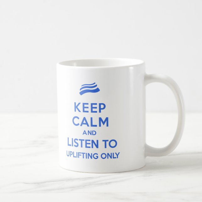 De Café Uplifting mantem somente a caneca calma (Direita)