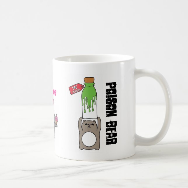 De Café ursos! caneca conhecida (Direita)