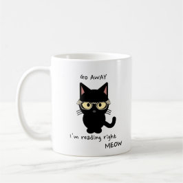 De Café Vá embora, estou lendo a caneca do gato