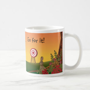 De Café Vá para ele! Caneca inspirada