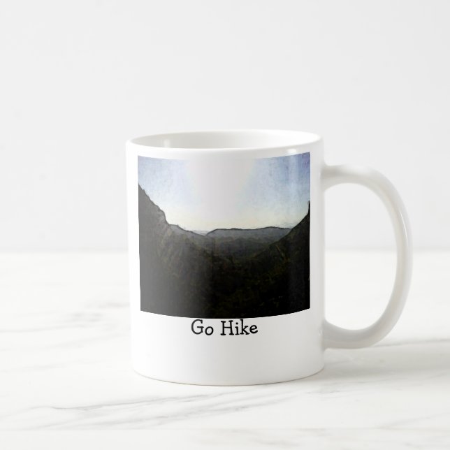 De Café Vai a caneca da caminhada (Direita)