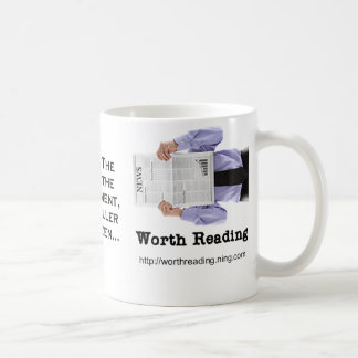 De Café Valor que lê a caneca