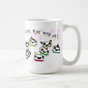 De Café "Vem o jogo connosco" caneca