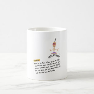 De Café Verdade positiva cómica do "optimismo" da caneca