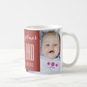 De Café Vermelho da caneca do Natal do pai da foto feita
