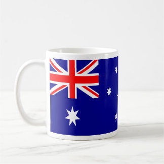 De Café Versão larga da caneca australiana da bandeira
