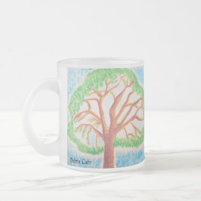 De Café Vidro Jateado Árvore da caneca salva-vidas (Esquerda)