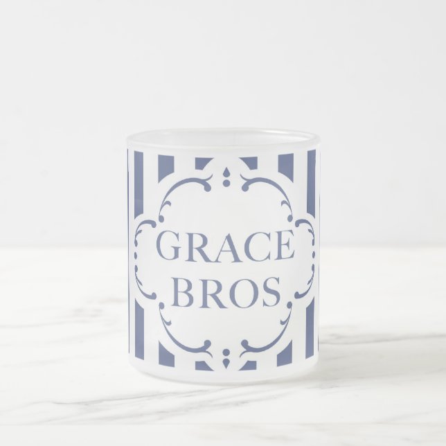 De Café Vidro Jateado Benevolência Bros. Caneca (Centro)