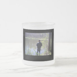 De Café Vidro Jateado Caneca