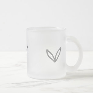 De Café Vidro Jateado Caneca