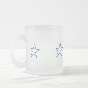 De Café Vidro Jateado Caneca
