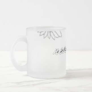 De Café Vidro Jateado Caneca