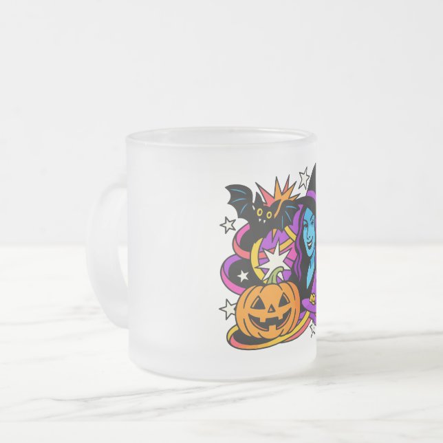 De Café Vidro Jateado Caneca (Frente Esquerda)