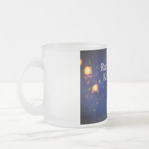 De Café Vidro Jateado Caneca