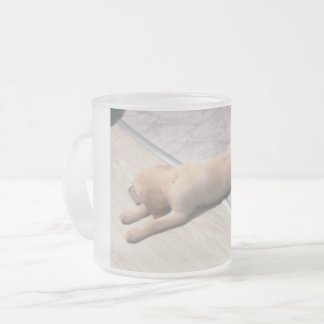 De Café Vidro Jateado Caneca