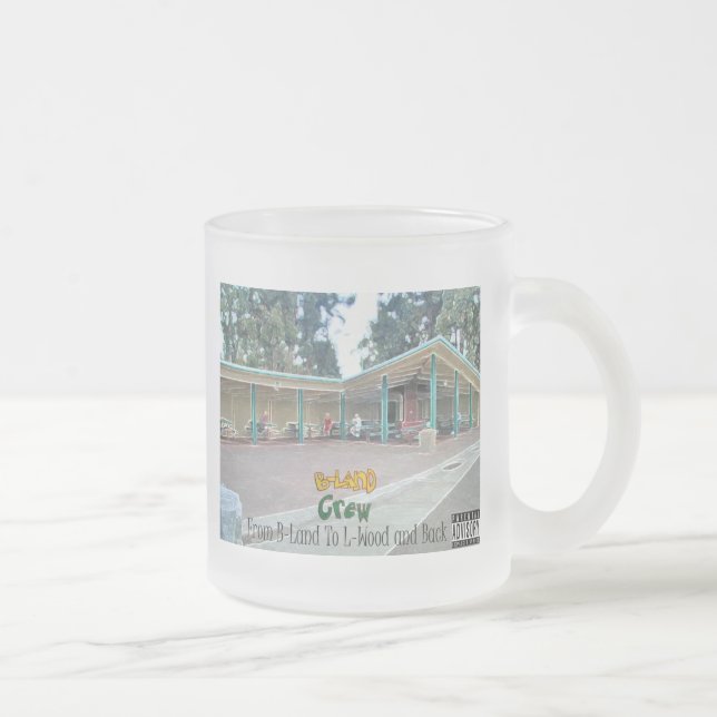 De Café Vidro Jateado Caneca agradável (Direita)