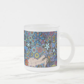 De Café Vidro Jateado Caneca Amour
