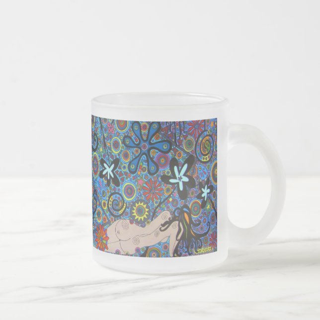 De Café Vidro Jateado Caneca Amour (Direita)