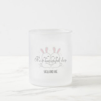 De Café Vidro Jateado Caneca Artística