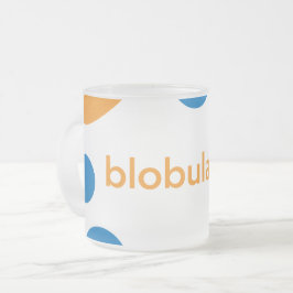 De Café Vidro Jateado Caneca Blobuladora Fosca