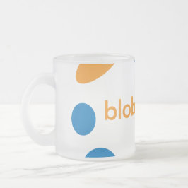 De Café Vidro Jateado Caneca Blobuladora Fosca