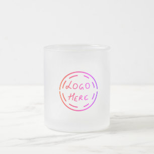 DE CAFÉ VIDRO JATEADO CANECA BOM DIA ROSA