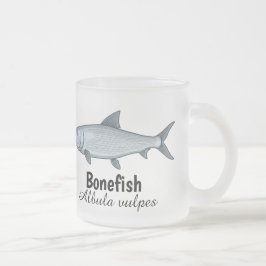 De Café Vidro Jateado Caneca Bonefish Frosted da SciPerspective