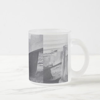 De Café Vidro Jateado caneca cementosa da geada
