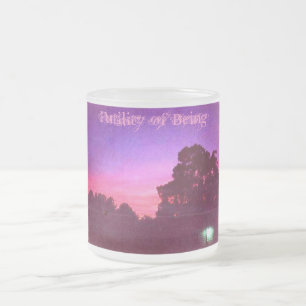 De Café Vidro Jateado Caneca crepuscular perpétua FutilityOfBeing