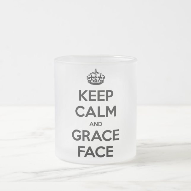 De Café Vidro Jateado Caneca da cara da benevolência (Centro)
