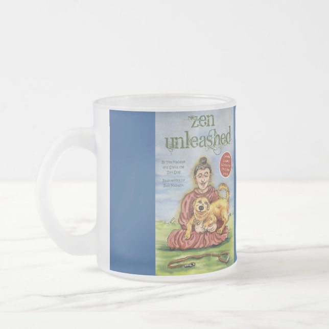 De Café Vidro Jateado Caneca desencadeada zen do fosco (Esquerda)