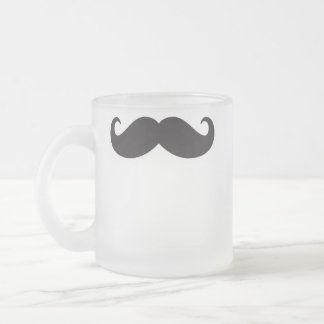 De Café Vidro Jateado Caneca do bigode