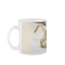 Caneca do fosco do esquilo à terra do bebê