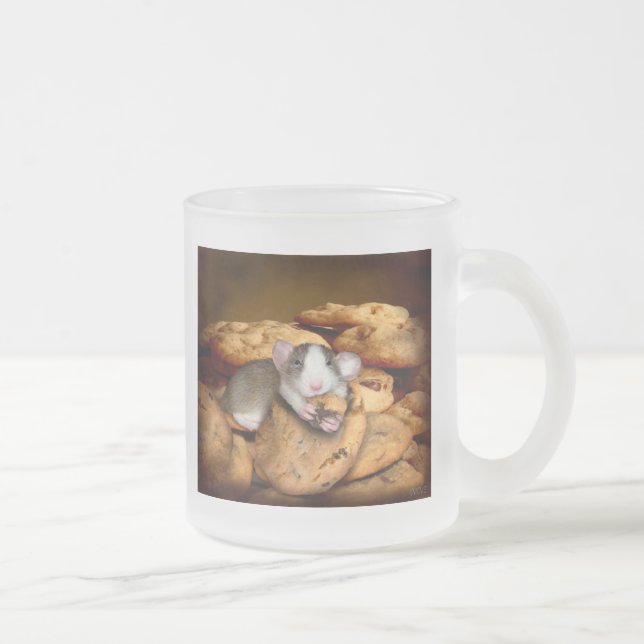 De Café Vidro Jateado Caneca do monstro do biscoito (Direita)
