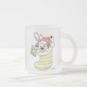De Café Vidro Jateado Caneca do Natal