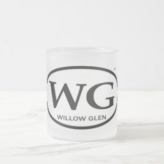 De Café Vidro Jateado Caneca do WG