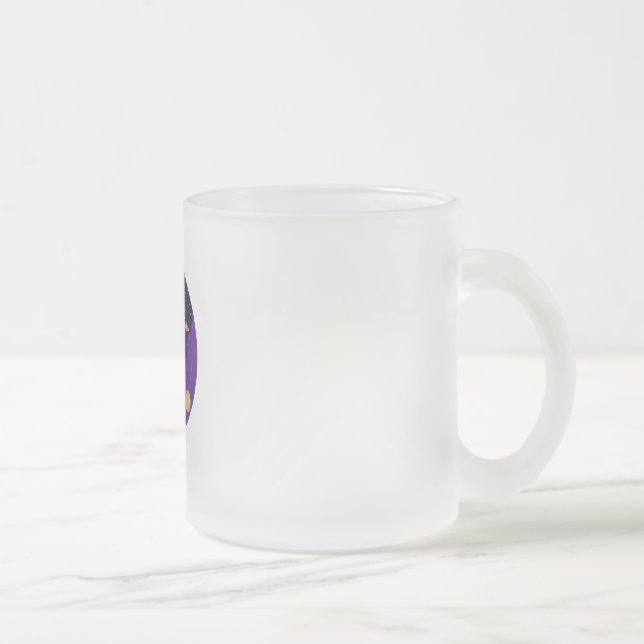 De Café Vidro Jateado Caneca espacial (Direita)