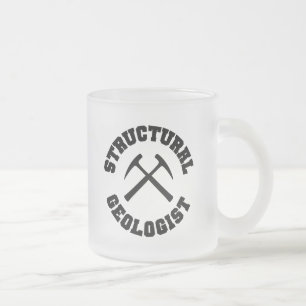 De Café Vidro Jateado Caneca estrutural do geólogo