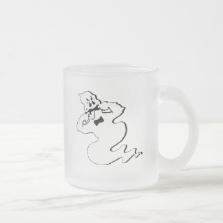 De Café Vidro Jateado Caneca Fantasma