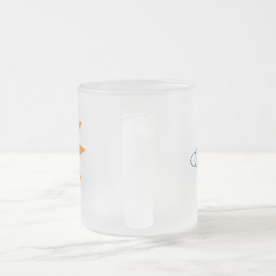 De Café Vidro Jateado Caneca feliz com o nome